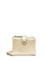 Portemonnee Met Kaarthouder Miniprix Beige scintillant 424