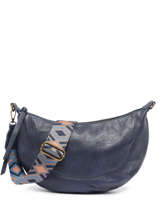 Cross Body Tas Sangle Mandoline Blauw sangle MD041