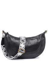 Cross Body Tas Sangle Mandoline Zwart sangle MD041