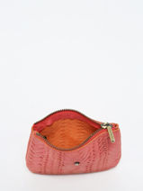 Portemonnee Leder Mila louise Oranje vintage 3372D2-vue-porte