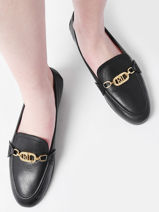 Mocassins Averi Uit Leder Lauren ralph lauren Zwart women 83498301-vue-porte