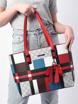 Handtas William Miniprix Rood william 39-vue-porte