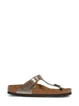 Teenslippers Gizeh Birkenstock Beige women 1016145