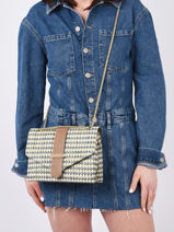 Cross Body Tas M Jana Torsade Etrier Blauw jana torsade EJTD002M-vue-porte