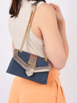 Cross Body Tas Jana Lin Etrier Blauw jana lin EJLI002R-vue-porte