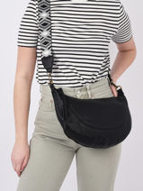 Cross Body Tas Cross Miniprix Zwart cross MD041-vue-porte