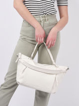 Schoudertas Half Logo Desigual Wit half logo 23SAXP56-vue-porte