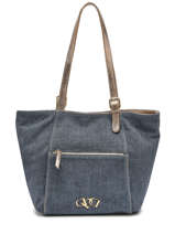 Schoudertas Sara Lin Etrier Blauw sara lin EJLI038M