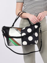 Schoudertas Tango Desigual Zwart tango 23SAXPA4-vue-porte
