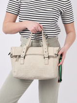 Handtas Aquilles Desigual Beige aquilles 23SAXP84-vue-porte