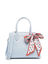 Handtas French David jones Blauw french CH21035B