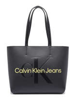 Schoudertas Sculpted Calvin klein jeans Zwart sculpted K610276