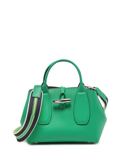 Longchamp Roseau box Handtas Groen