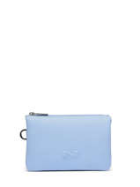 Etui 2 Compartimenten Leder Nathan baume Blauw original n 283N