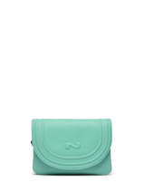 Portefeuille Regate Leder Nathan baume Groen regate 620155RG