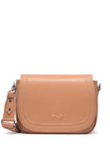 Cross Body Tas Zephir Leder Nathan baume Bruin regate 1RG