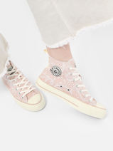 Sneakers Tribu Victoria Roze women 1057102-vue-porte