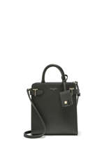 Cross Body Tas Emily Le tanneur Zwart emily TEMI1A00