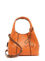 Cross Body Tas Juliette Le tanneur Oranje juliette TJET1003
