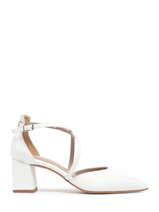 Pumps Uit Leder Tamaris Wit women 20