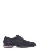 Stadsschoenen Uit Leder Tommy hilfiger Blauw men 4434DW5