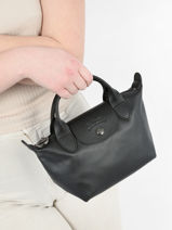 Longchamp Le pliage xtra Handtas Zwart-vue-porte