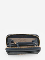 Portemonnee Blaire Leder Michael kors Blauw jet set charm H1GT9Z1B-vue-porte