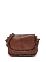 Cross Body Tas Heritage Leder Biba Bruin heritage WIN11L