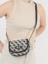 Cross Body Tas Izzy Guess Blauw izzy JB865478-vue-porte