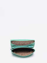 Portefeuille Regate Leder Nathan baume Groen regate 620155RG-vue-porte
