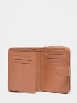 Portefeuille Leder Hexagona Bruin confort 461063-vue-porte