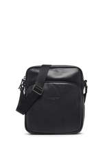 Cross Body Tas Lancaster Zwart soft vintage homme 320-12