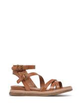 Sandalen Uit Leder Tamaris Bruin women 20