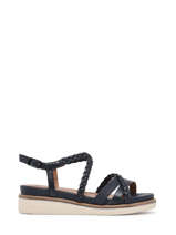 Sandalen Uit Leder Tamaris Blauw women 20