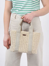 Schoudertas Everglades Les tropeziennes Beige everglades TZ02-vue-porte