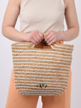 Handtas Riviera Stro Etrier Beige riviera ERIV055M-vue-porte
