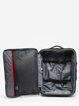 Handbagage Rugzak Samsonite Zwart ecodiver 140882-vue-porte