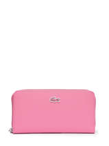 Portefeuille L.12.12 Lacoste Roze l.12.12 concept NF2900PO