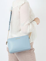 Cross Body Tas Jet Set Travel Michael kors Blauw jet set S4GTVC3L-vue-porte