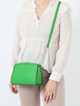 Cross Body Tas Chantal Leder Michael kors Groen chantal R3S7CC3T-vue-porte