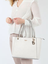 Handtas Galeria Guess Beige galeria PG874723-vue-porte