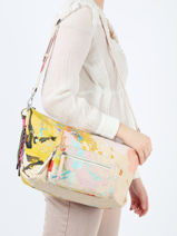 Cross Body Tas Manchas Desigual Wit manchas 23SAXA83-vue-porte
