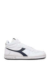 Sneakers Magic Icona Uit Leder Diadora Wit men 92900060
