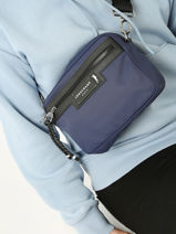 Longchamp Le pliage energy Cross bodytas Blauw-vue-porte