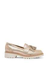 Mocassins Uit Leder Myma Beige women 6332