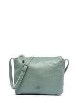 Cross Body Tas Natural Leder Biba Groen natural CHR5L