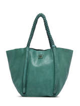 Handtas Heritage Leder Biba Groen heritage FED2L