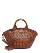 Handtas Heritage Leder Biba Bruin heritage LEI10L