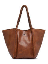 Handtas Heritage Leder Biba Bruin heritage FED2L