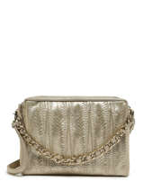 Cross Body Tas Vintage Leder Mila louise Beige vintage 23673XD2